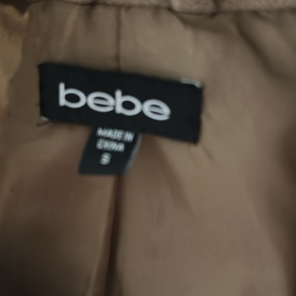 Bebe wool trench coat EUC small - Picture 2 of 4